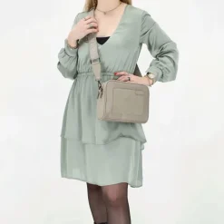 Crossbody|Damestassen>Zebra Trends Ingrid Shoulderbag lightgrey
