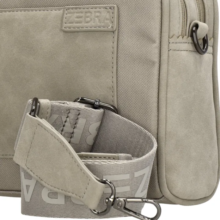 Crossbody|Damestassen>Zebra Trends Ingrid Shoulderbag lightgrey