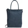 Handtassen|Damestassen>Zebra Trends Kartel Met Rits Shopper jeansblauw