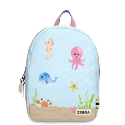 Mini Rugzakken|Kleine Rugzakken>Zebra Trends Kids Backpack lightblue