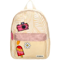 Kleine Rugzakken|Dames Rugzakken>Zebra Trends Kids Backpack beige