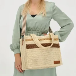 Strandtassen|Shoppers>Zebra Trends Lauren Shopper light nature