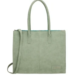 Handtassen|Damestassen>Zebra Trends Linne Handbag mint