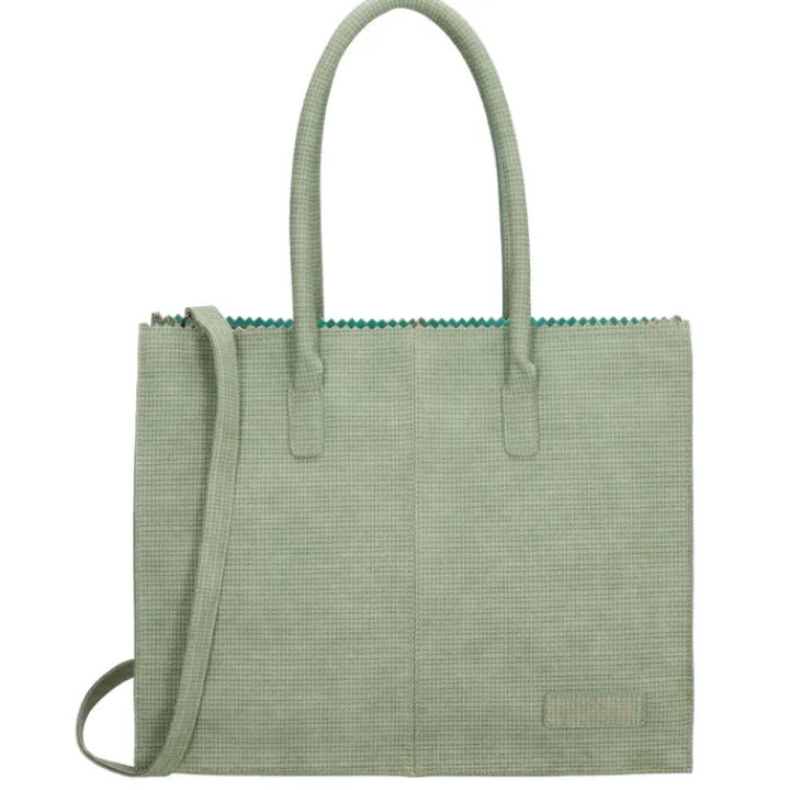 Handtassen|Damestassen>Zebra Trends Linne Handbag mint