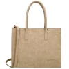Shoppers|Schoudertassen>Zebra Trends Lisa Shopper taupe