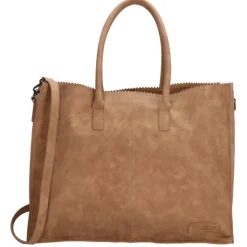 Shoppers|Damestassen>Zebra Trends Lisa XL Shopper camel