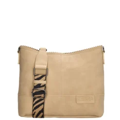 Crossbody|Damestassen>Zebra Trends Merel Crossover zand