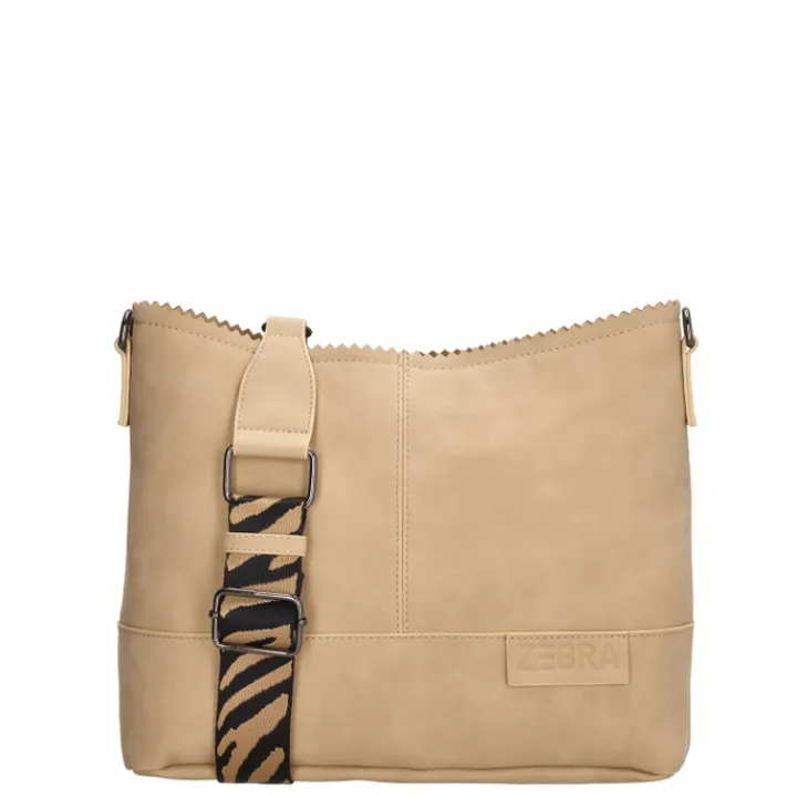 Crossbody|Damestassen>Zebra Trends Merel Crossover zand