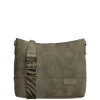Crossbody|Damestassen>Zebra Trends Merel Crossover olijfgroen