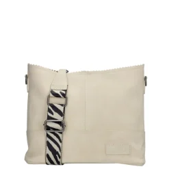 Crossbody|Damestassen>Zebra Trends Merel Crossover creme