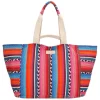 Strandtassen|Damestassen>Zebra Trends Richelle Beachbag multi fuchsia
