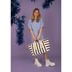 Strandtassen|Damestassen>Zebra Trends Richelle Beachbag multi fuchsia