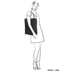 Shoppers|Damestassen>Zebra Trends Rosa XL Shopper zwart