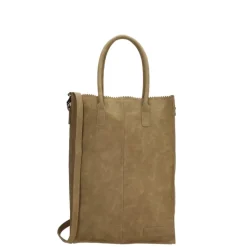 Shoppers|Damestassen>Zebra Trends Rosa XL Shopper olijfgroen