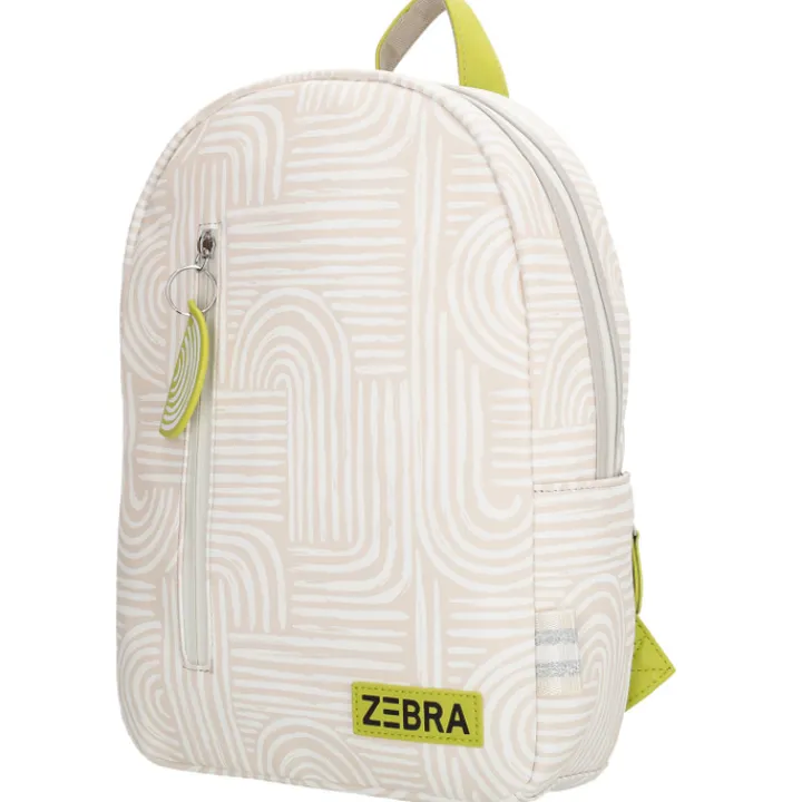 Mini Rugzakken|Kleine Rugzakken>Zebra Trends Saar Backpack beige bows