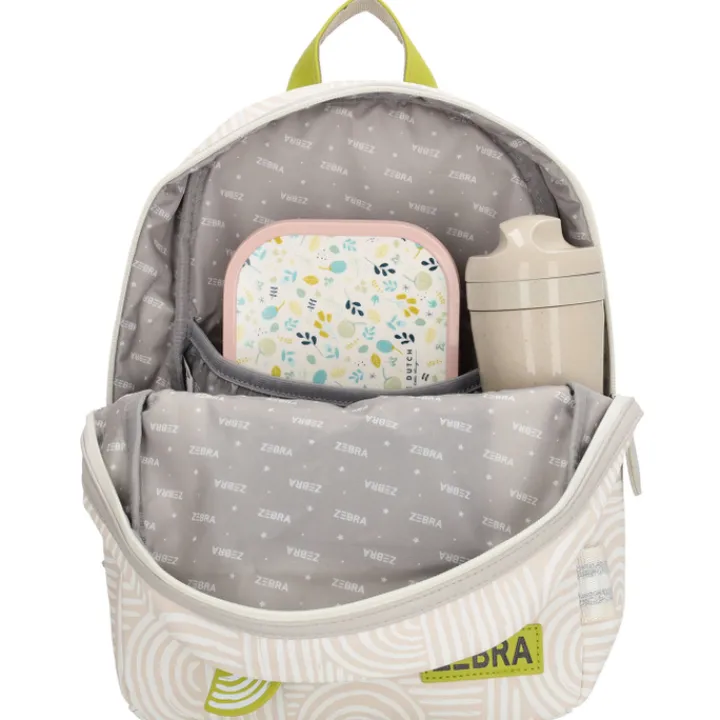 Mini Rugzakken|Kleine Rugzakken>Zebra Trends Saar Backpack beige bows