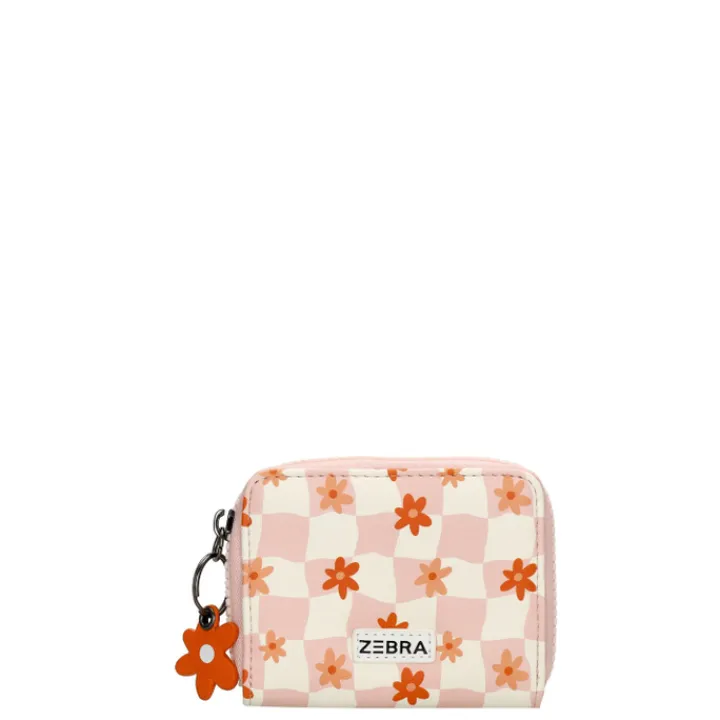 Mini Portemonnees|Kleine Portemonnees>Zebra Trends Saar Wallet flowers