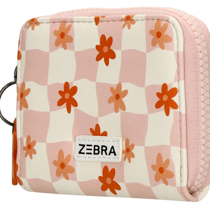 Mini Portemonnees|Kleine Portemonnees>Zebra Trends Saar Wallet flowers