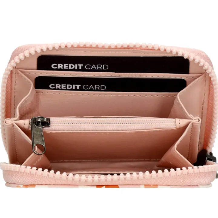 Mini Portemonnees|Kleine Portemonnees>Zebra Trends Saar Wallet flowers