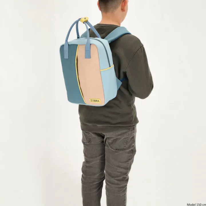 Kleine Rugzakken|Peuter Rugzakken>Zebra Trends Scott Backpack midblue