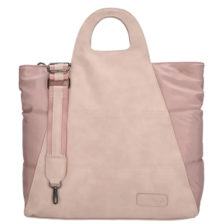 Schoudertassen|Handtassen>Zebra Trends Selene Handbag Shoulderbag old rose