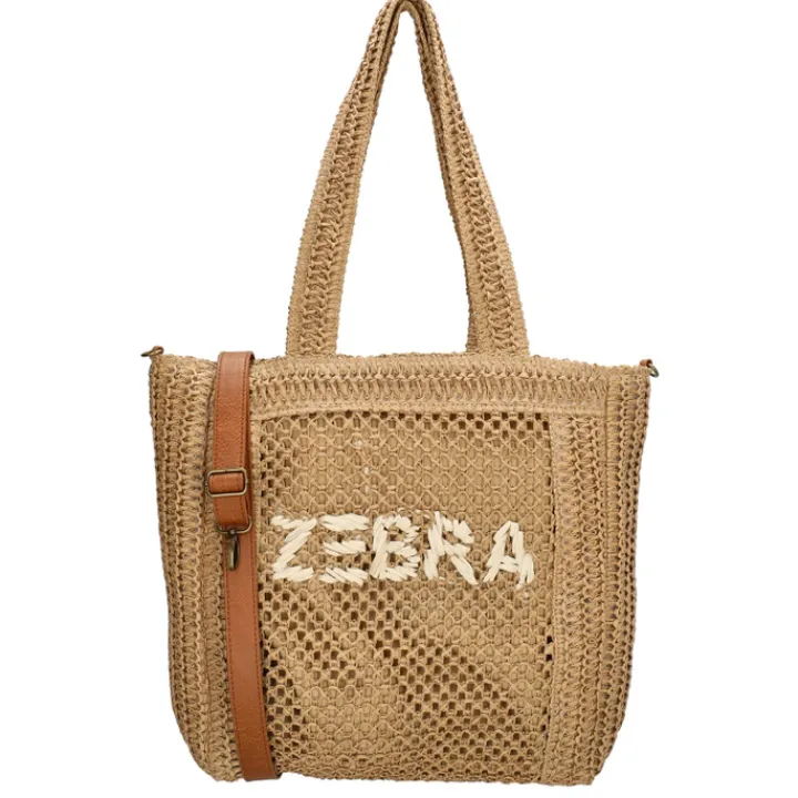 Shoppers|Schoudertassen>Zebra Trends Shirley Shopper nature