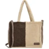 Shoppers|Damestassen>Zebra Trends Teddy Denise Shopper donkerbruin