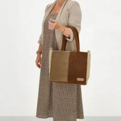 Shoppers|Damestassen>Zebra Trends Teddy Denise Shopper brown
