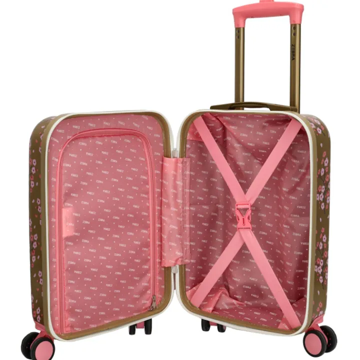 Kindertrolleys|Kinderkoffers>Zebra Trends Travel Kids gold