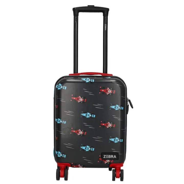 Kindertrolleys|Kinderkoffers>Zebra Trends Travel Kids racecar black