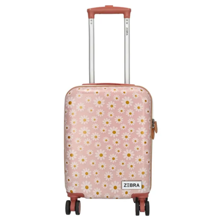 Kindertrolleys|Kinderkoffers>Zebra Trends Travel Kinderkoffer lichtroze