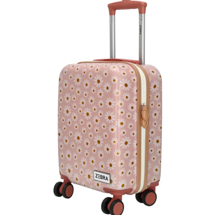 Kindertrolleys|Kinderkoffers>Zebra Trends Travel Kinderkoffer lichtroze