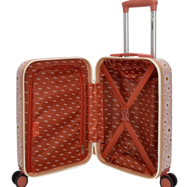 Kindertrolleys|Kinderkoffers>Zebra Trends Travel Kinderkoffer lichtroze