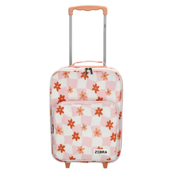 Kindertrolleys|Kinderkoffers>Zebra Trends Trolley Adventure flower old pink